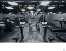 Tablet Screenshot of gut-training.com